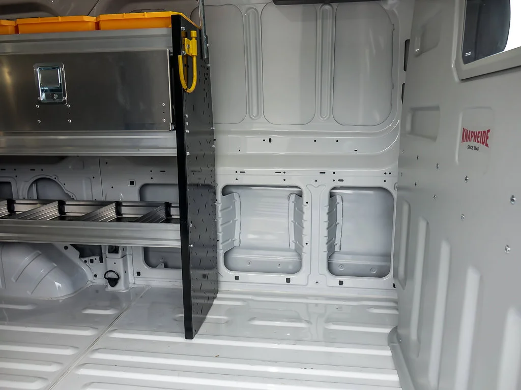 New 2025 Oxford White Ford T-150 148 LR RACKS & BINS image 6