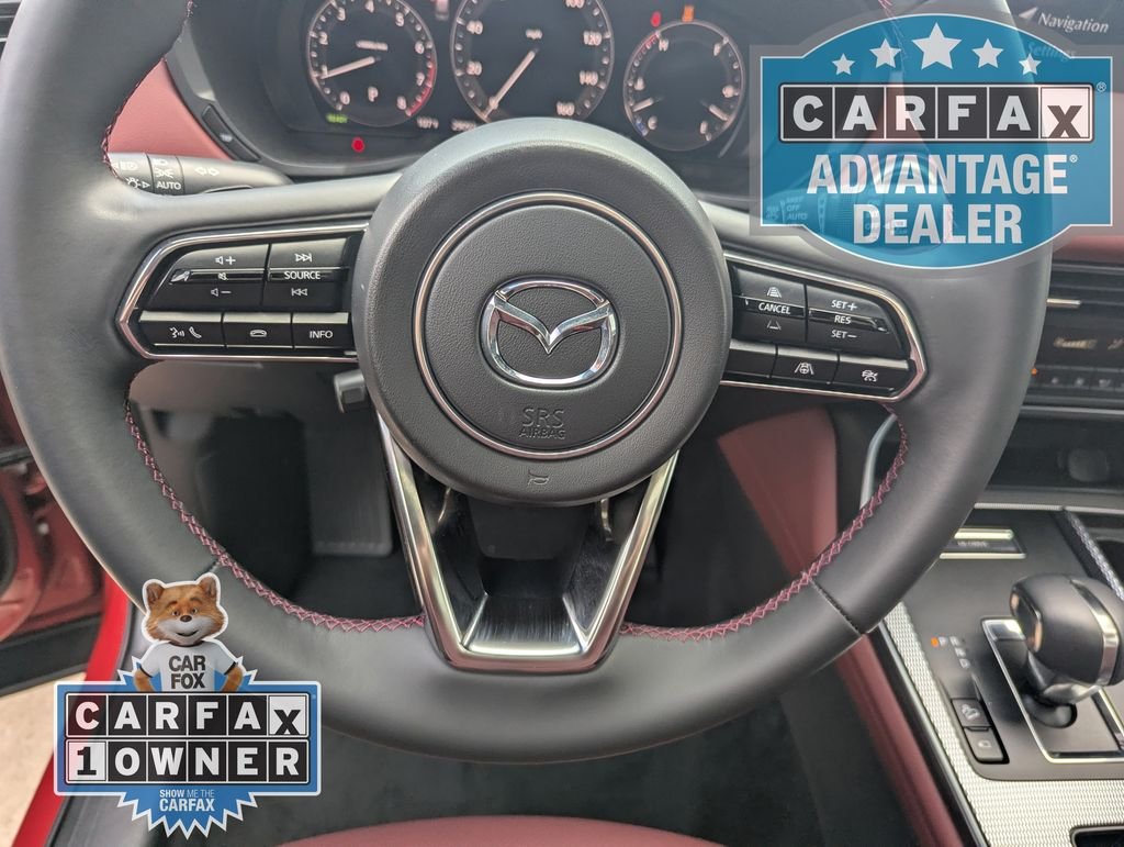 Certified Used 2025 Red Mazda 3.3 Turbo S Premium image 5