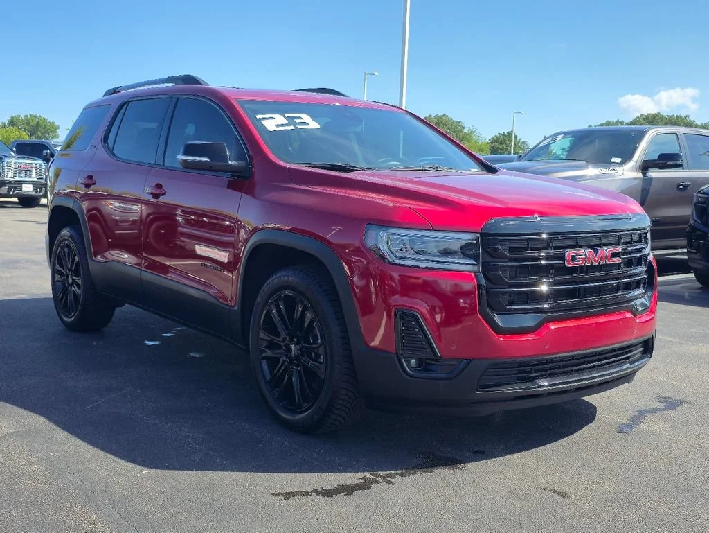 Certified Used 2023 VOLCANIC RED TINTCOAT GMC SLT image 6