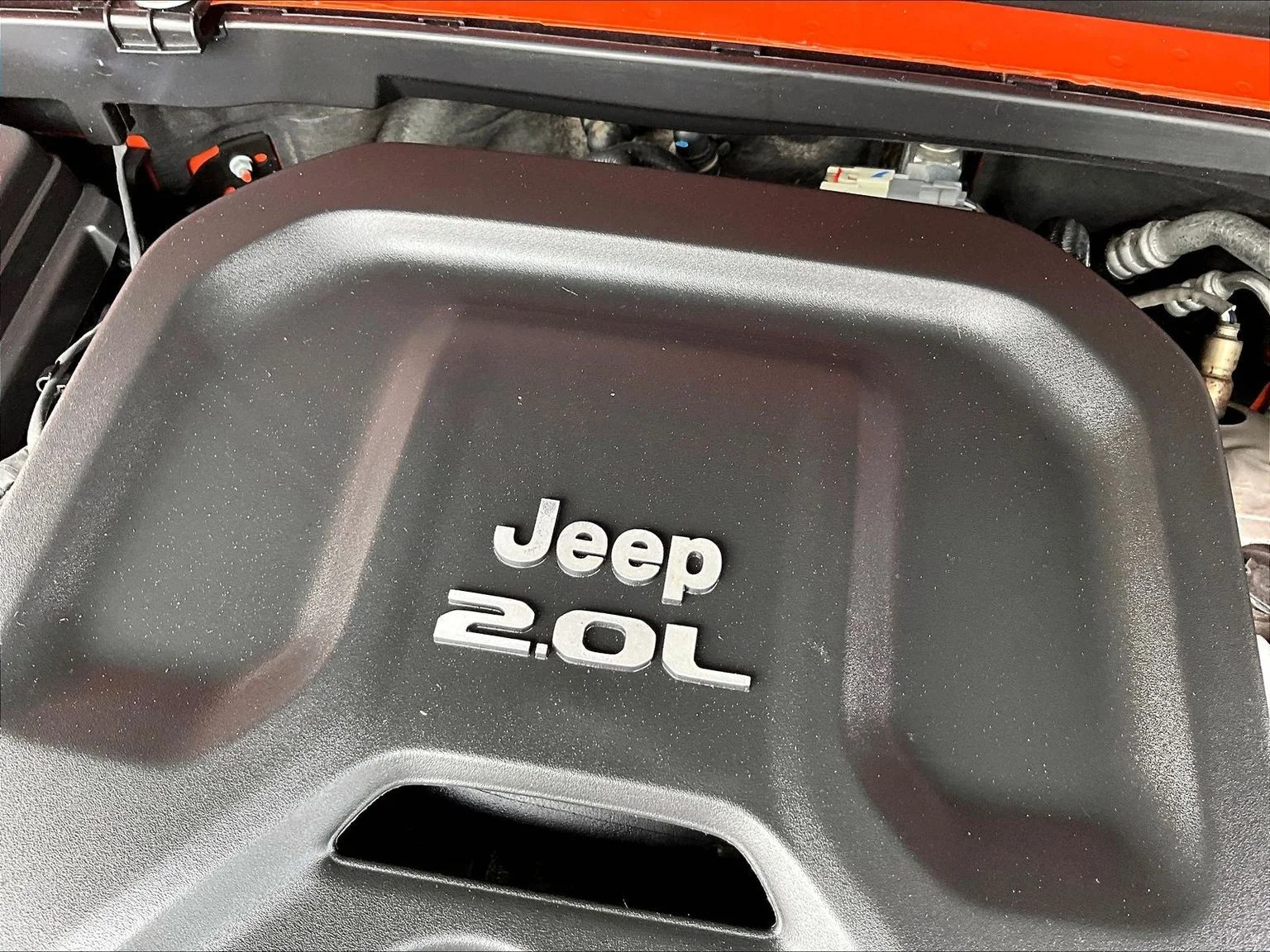 Used 2018 Orange Jeep Unlimited Sahara image 35