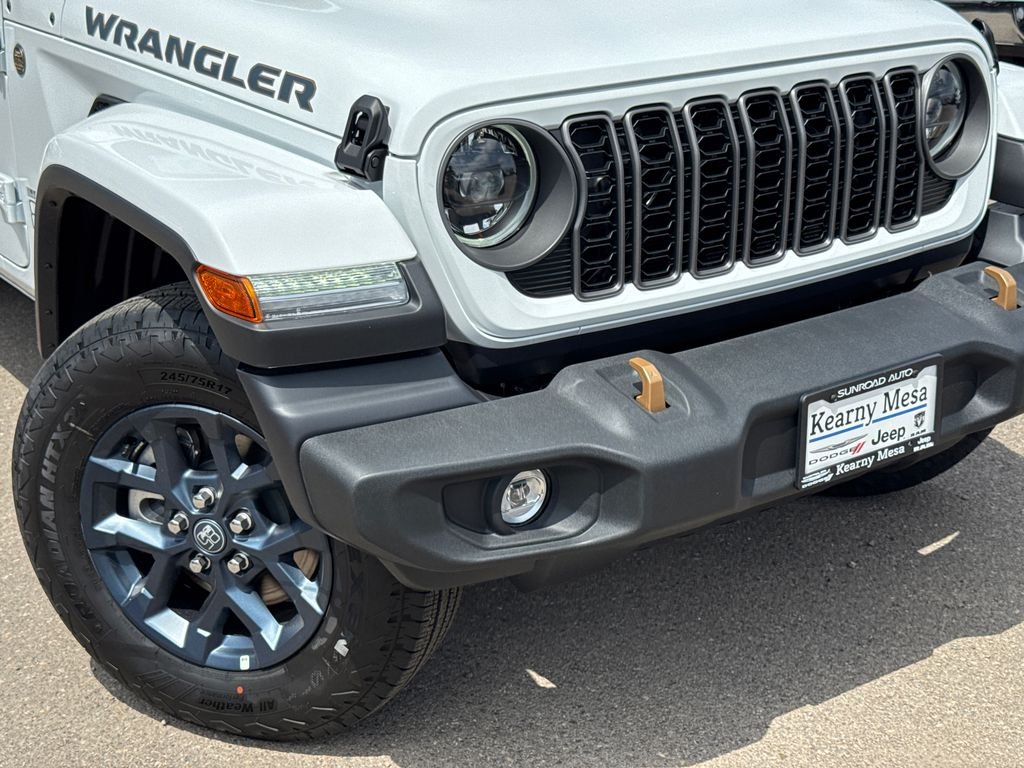New 2026 Bright White Clear-Coat Exterior Paint Jeep 85th Anniversary Edition image 6