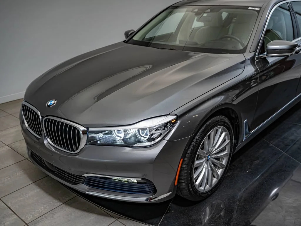 Used 2016 Gray Metallic BMW 740i image 15