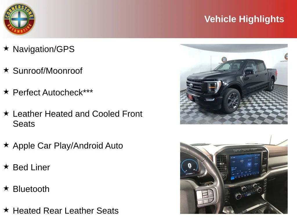 Used 2023 Ford F-150 Lariat with VIN 1FTFW1E50PKF35511 for sale in Elk River, Minnesota