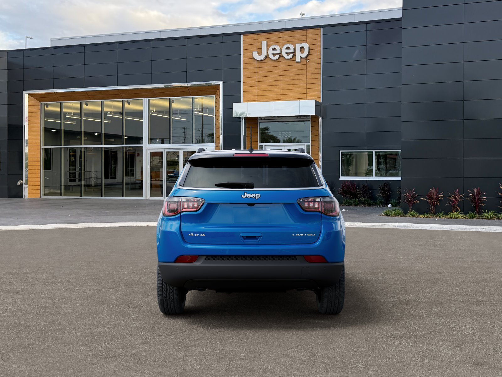 New 2026 Hydro Blue Pearl-Coat Exterior Paint Jeep Limited image 7