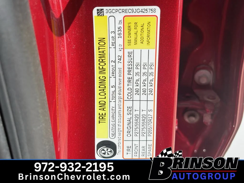 Used 2018 CAJUN RED TINTCOAT Chevrolet LT image 15