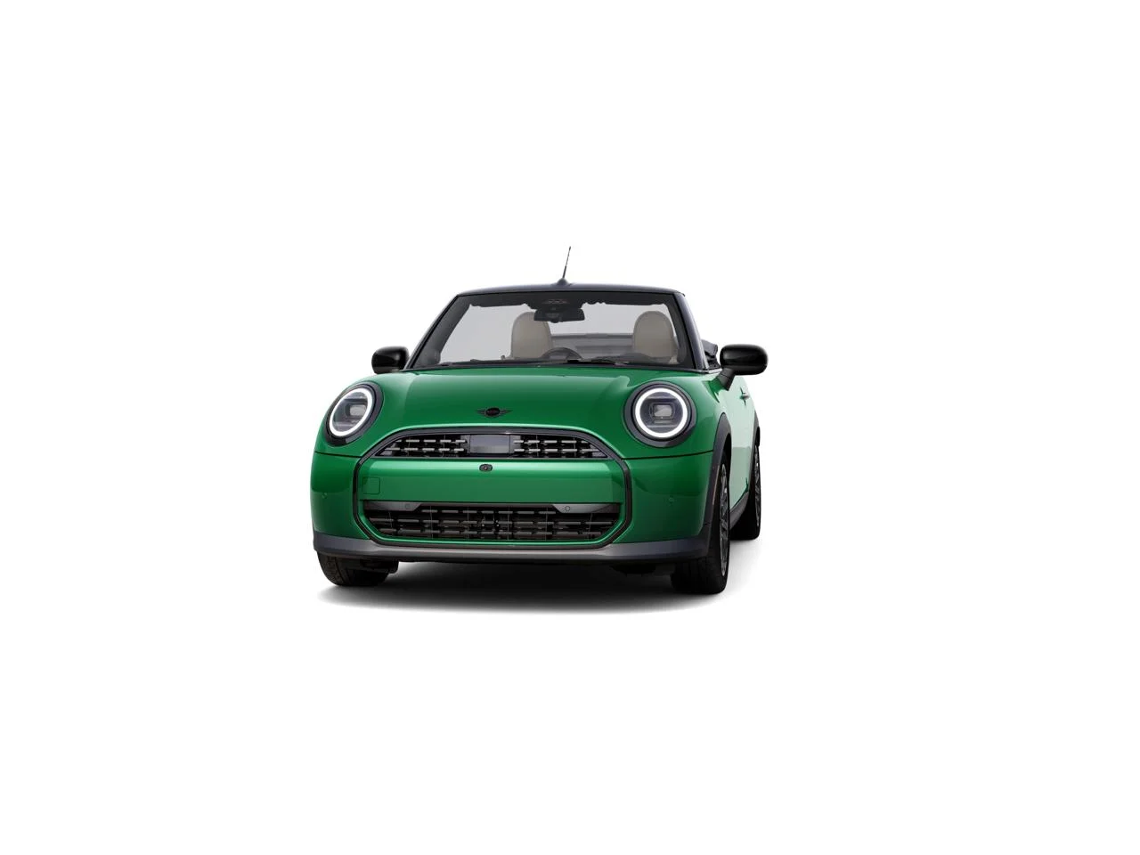 New 2027 British Racing Green IV Metallic MINI ICONIC image 3