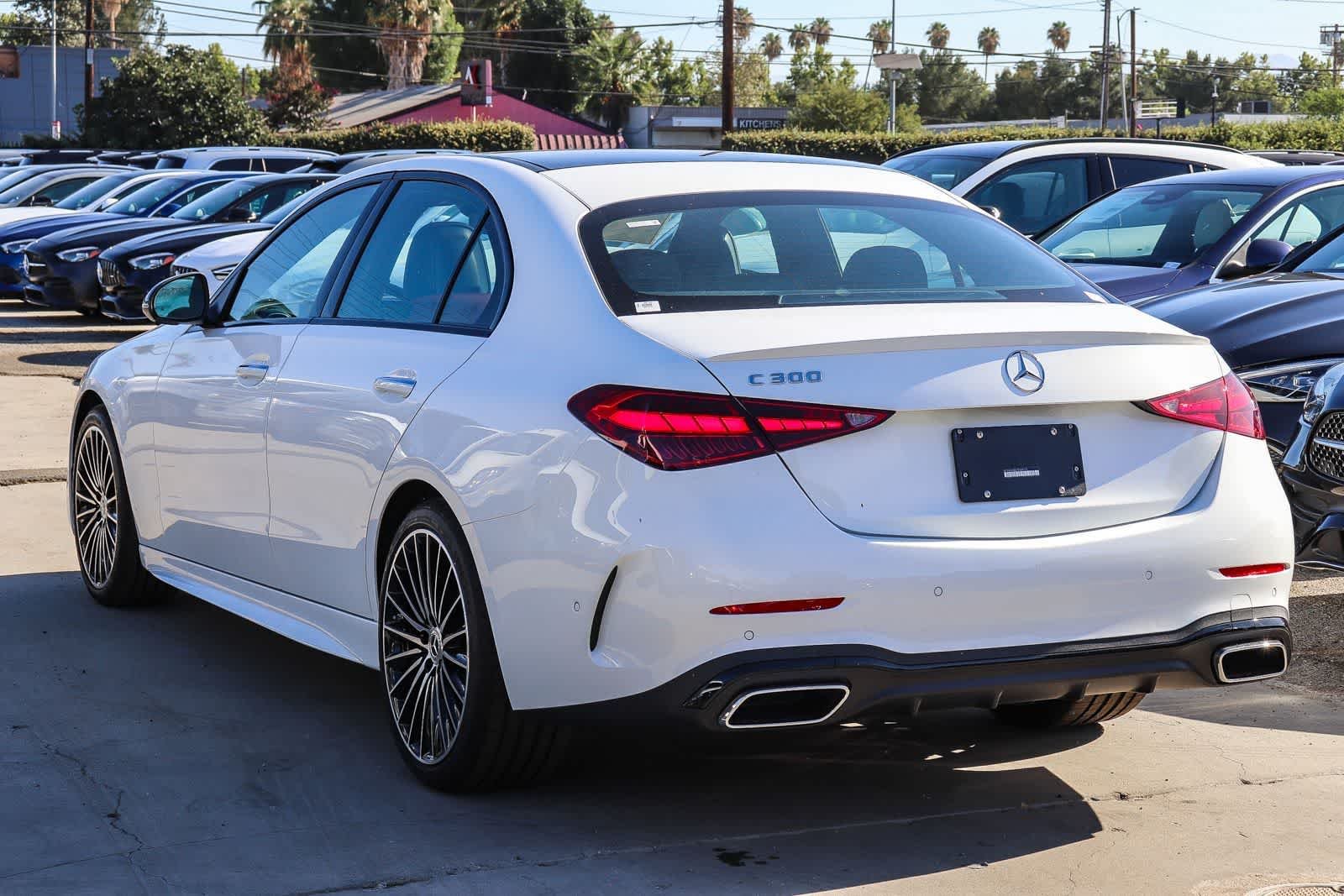 New 2026 Polar White Mercedes-Benz C 300 image 2