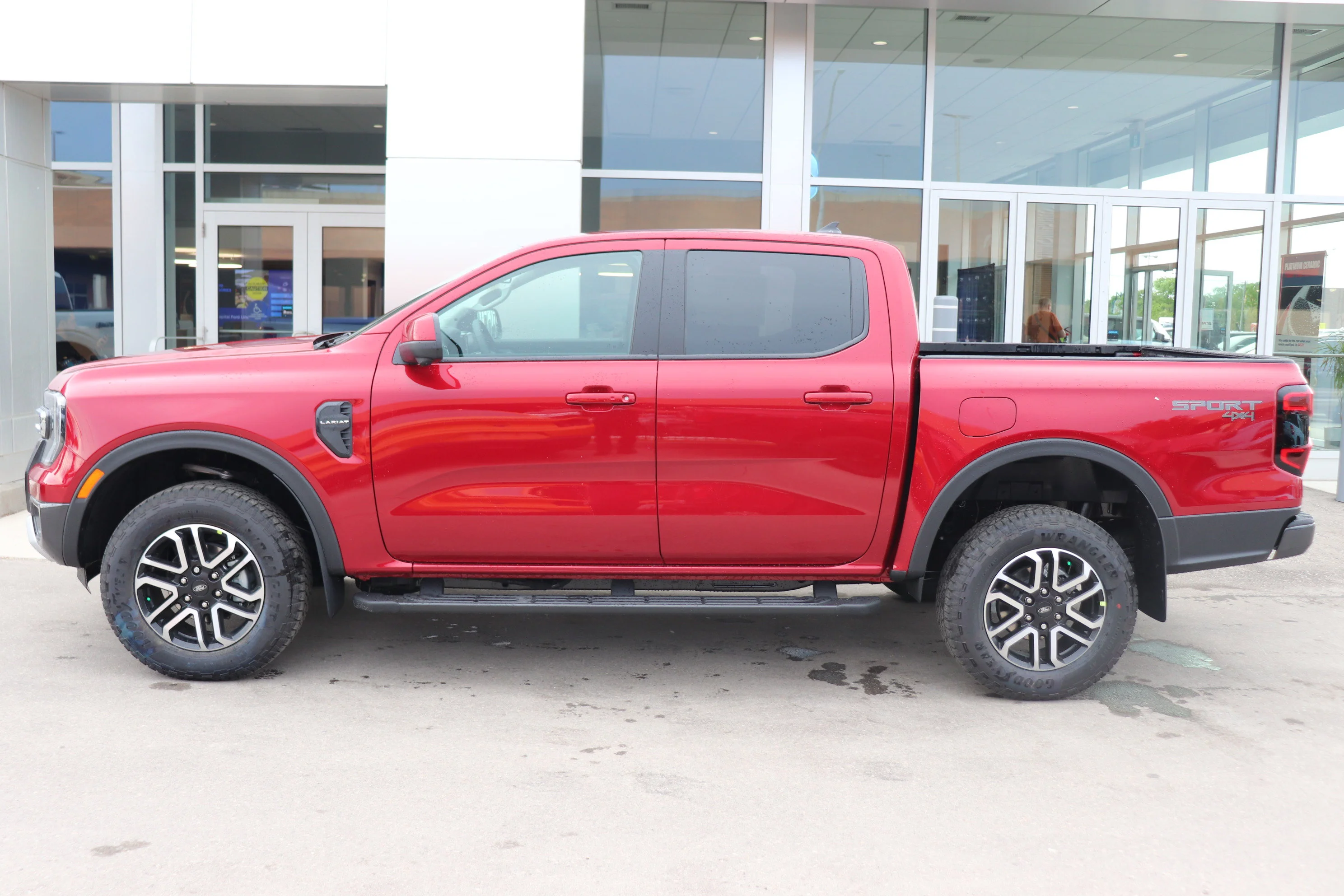New 2026 RUBY RED METALLIC TINTED CC Ford LARIAT image 3
