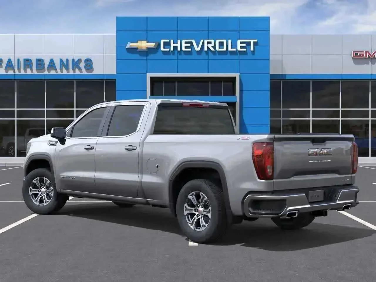 New 2026 Sterling Metallic GMC SLE image 3