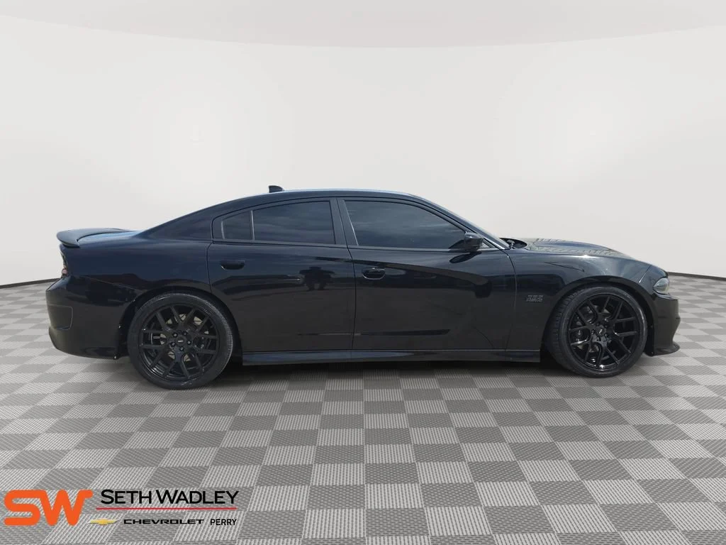 Used 2019 Black Dodge Scat Pack RWD image 8
