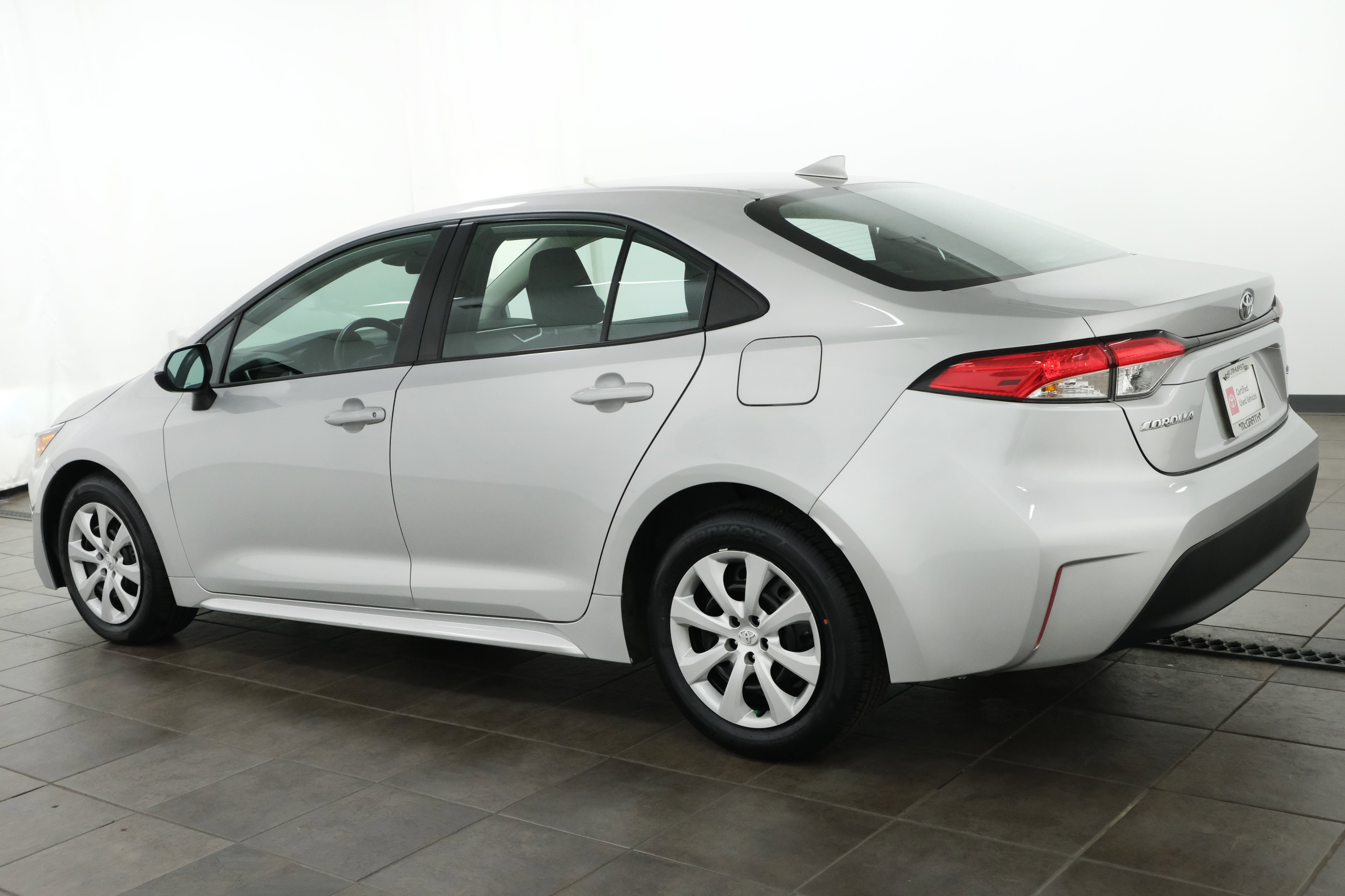 Certified Used 2024 Classic Silver Metallic Toyota LE image 4