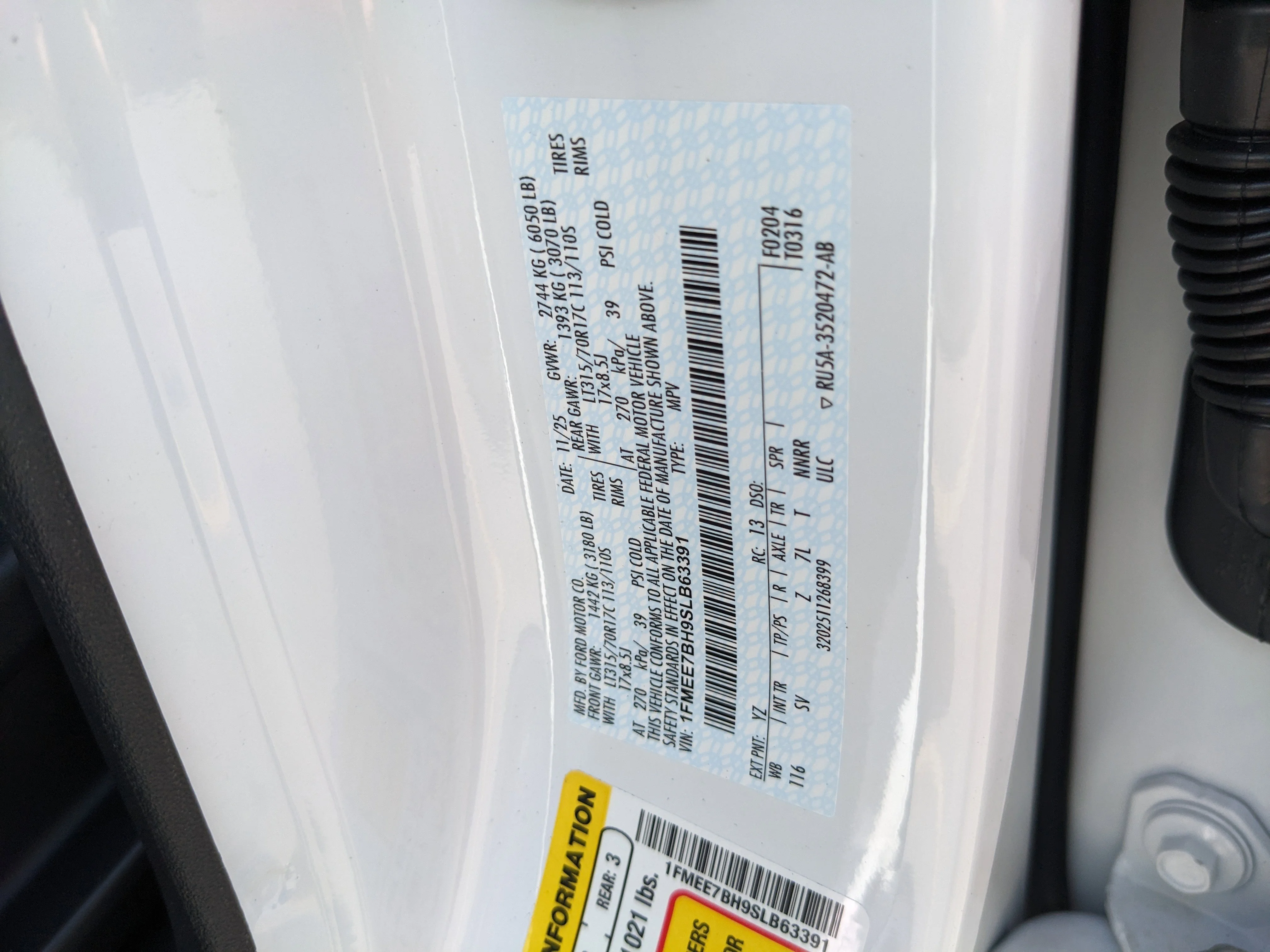 New 2025 Oxford White Ford Big Bend® image 32