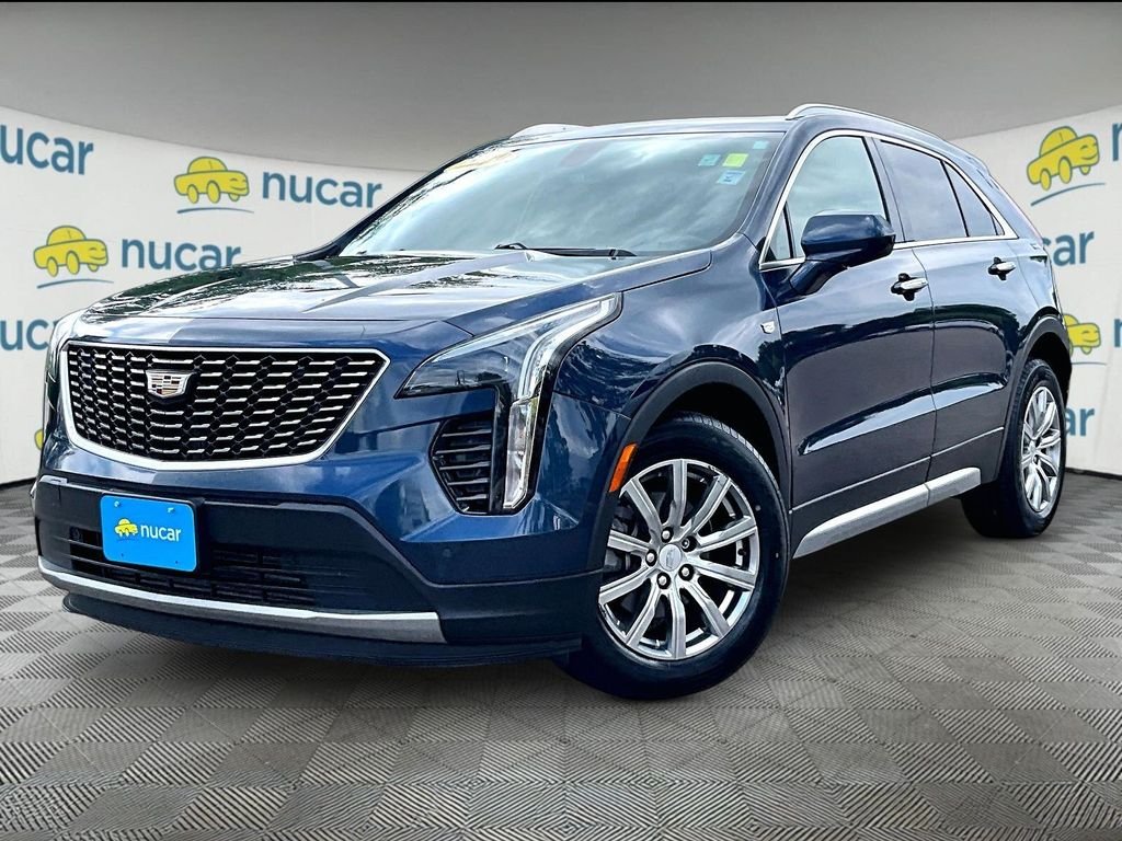 Used 2019 Blue Cadillac Premium Luxury image 3