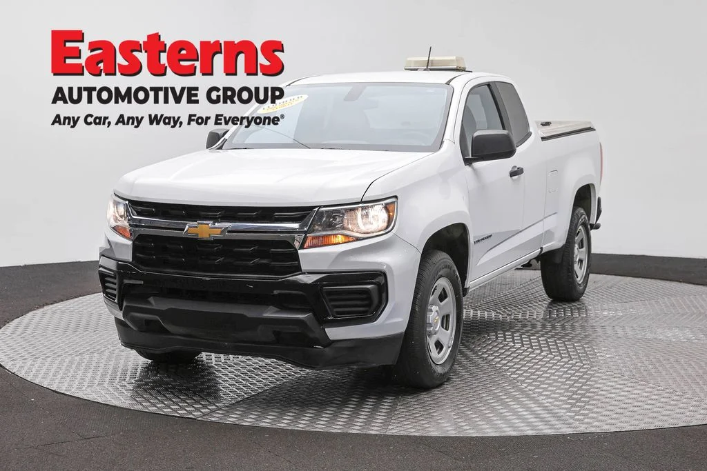 Used 2022 White Chevrolet Work Truck image 1