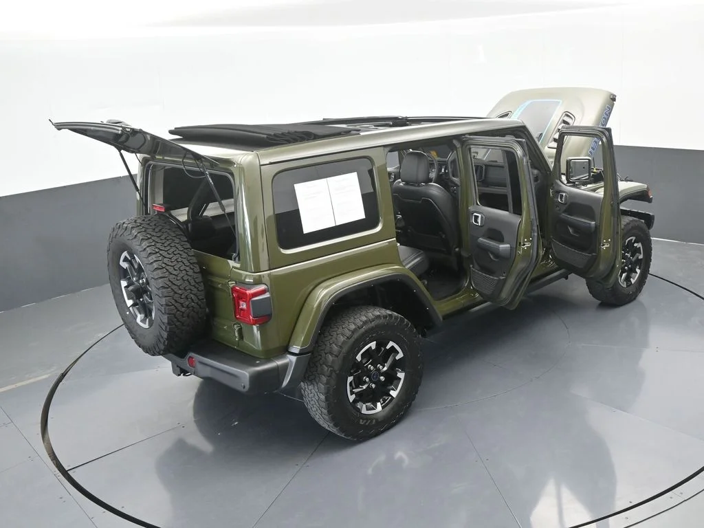 Used 2024 Sarge Green Clearcoat Jeep Rubicon 4xe image 77