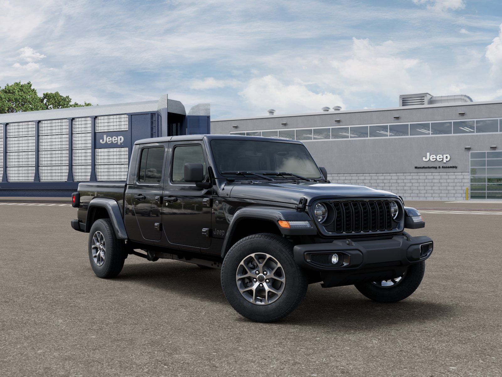 New 2026 Black Clearcoat Jeep Sport S image 3
