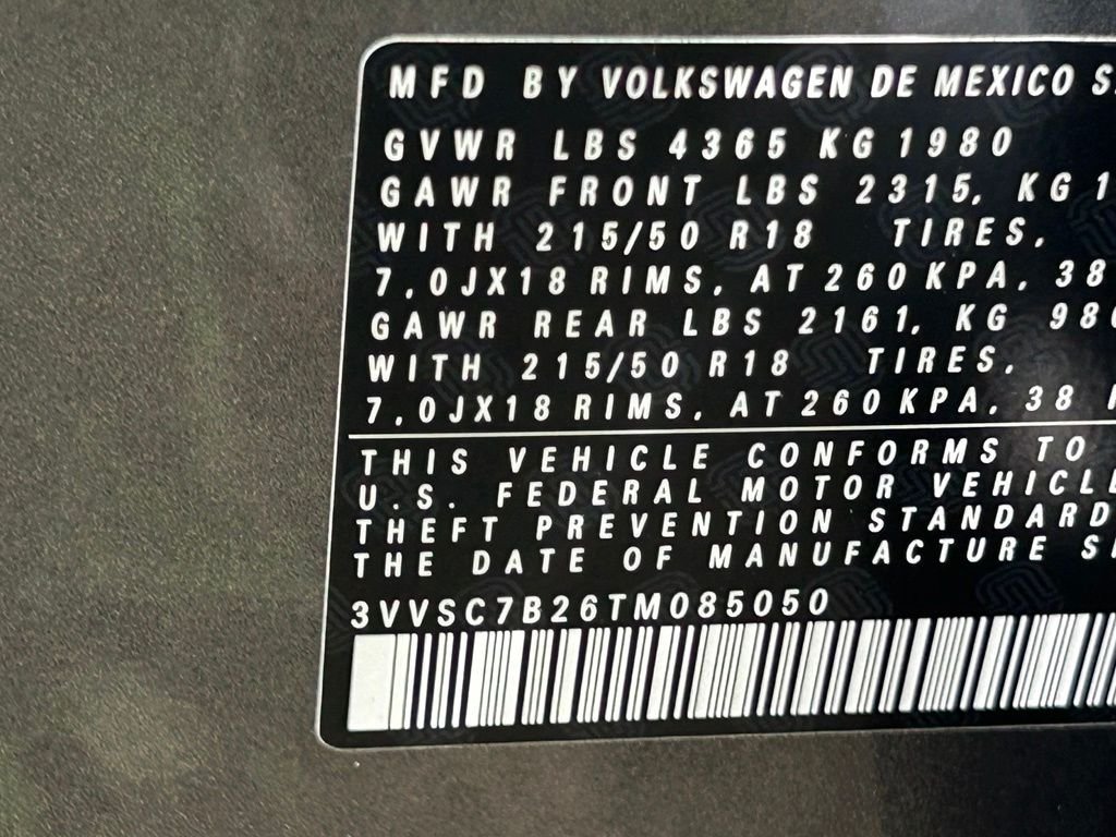 New 2026 Gray Volkswagen 1.5T SE image 53