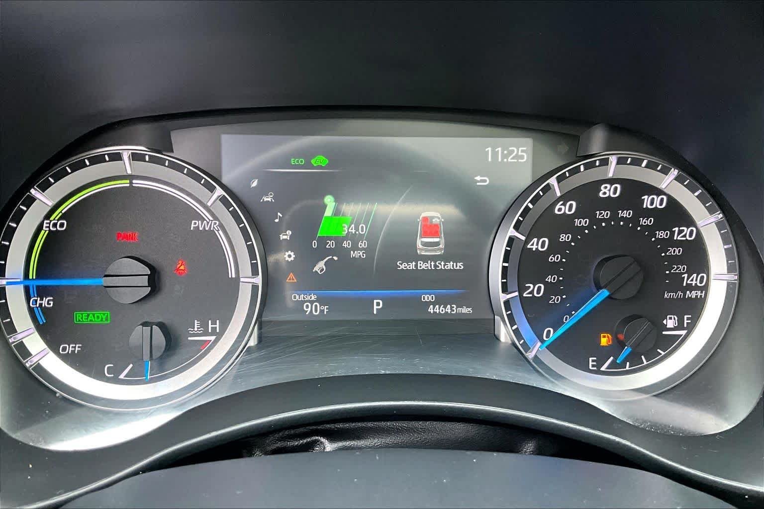 Used 2023 Midnight Black Metallic Toyota Hybrid XLE image 25