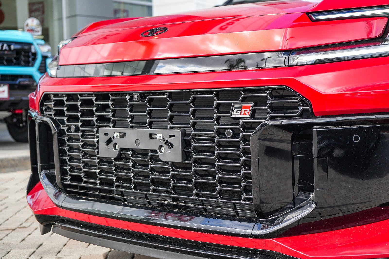 New 2026 Supersonic Red with Midnight Black Metallic roof <sup>1</sup> Toyota  GR SPORT image 5