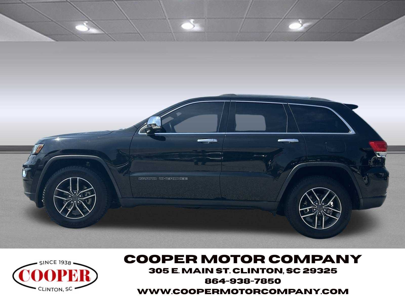Used 2019 Jeep Grand Cherokee Limited with VIN 1C4RJEBG5KC794779 for sale in Clinton, SC