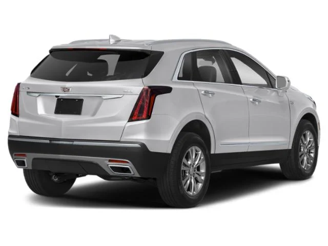 Used 2021 Crystal White Tricoat Cadillac AWD Premium Luxury image 3