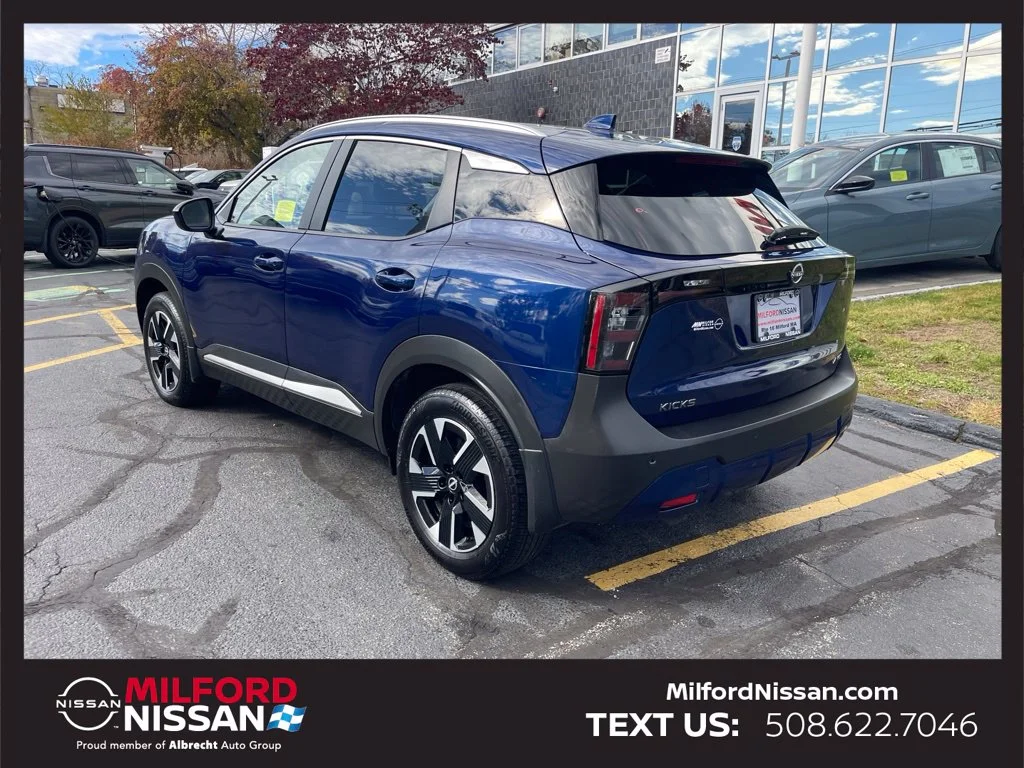 Certified Used 2025 Blue Nissan SV image 3