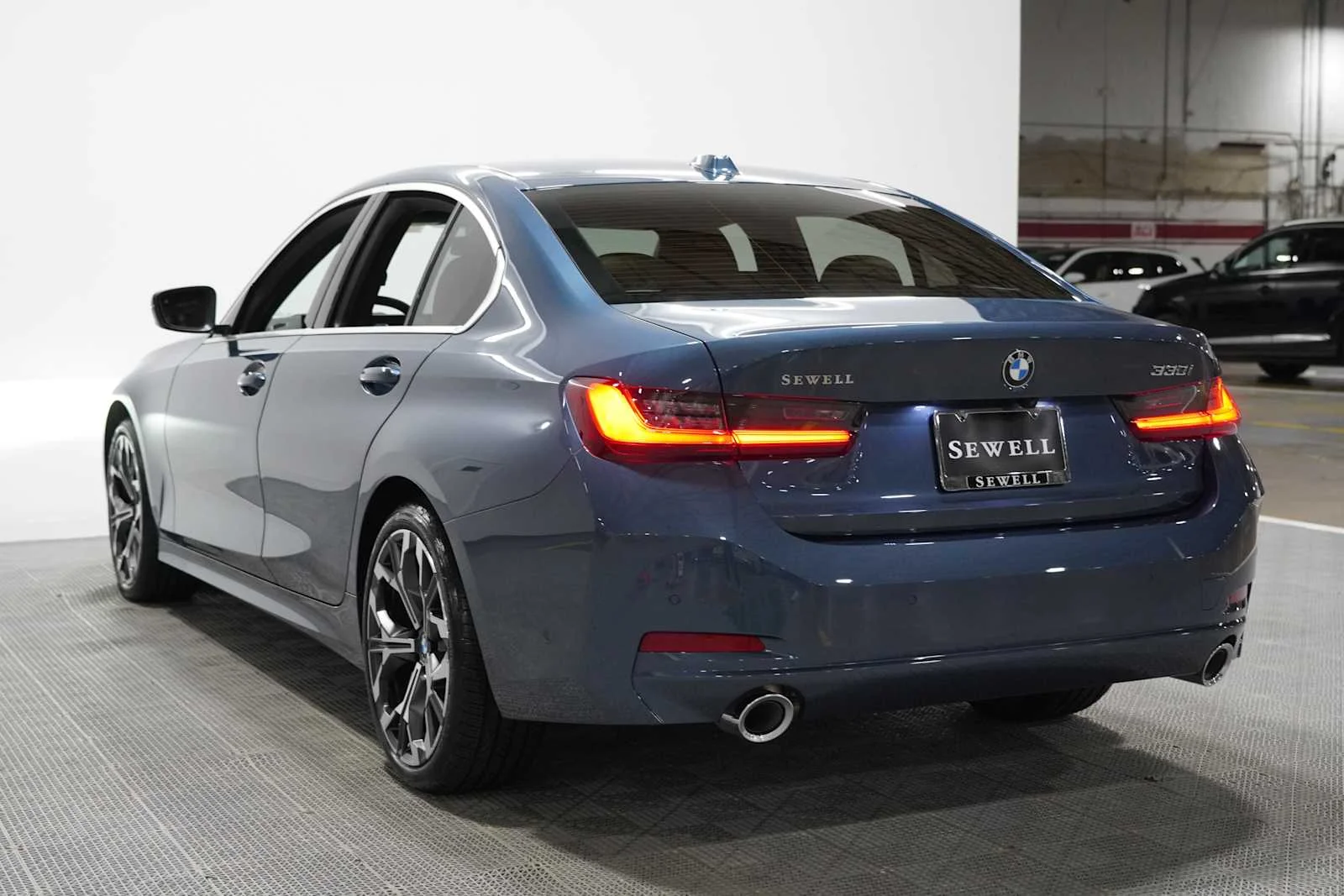 New 2026 Arctic Race Blue metallic BMW 330i image 2