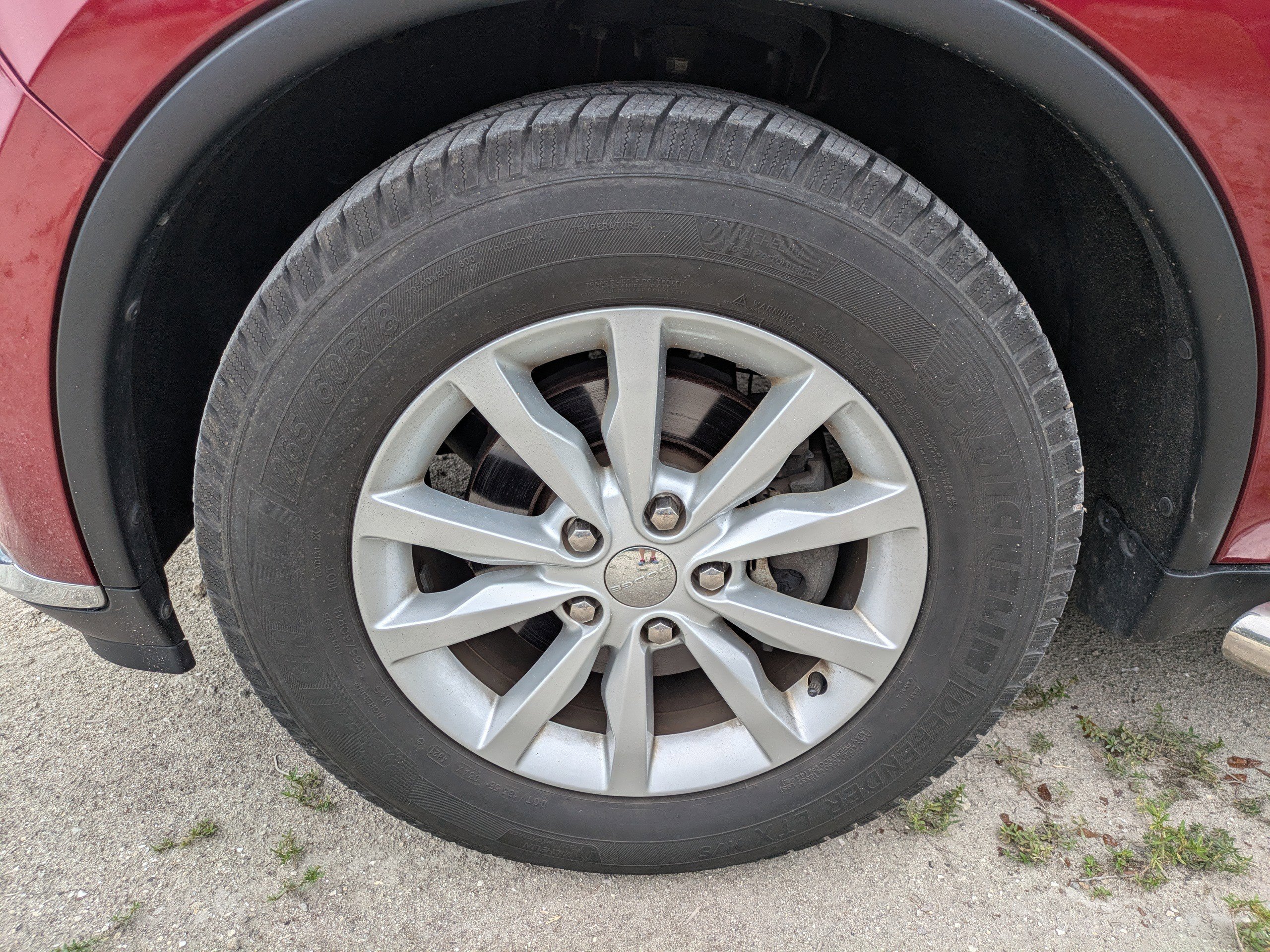 Used 2015 Deep Cherry Red Crystal Pearlcoat Dodge SXT image 9