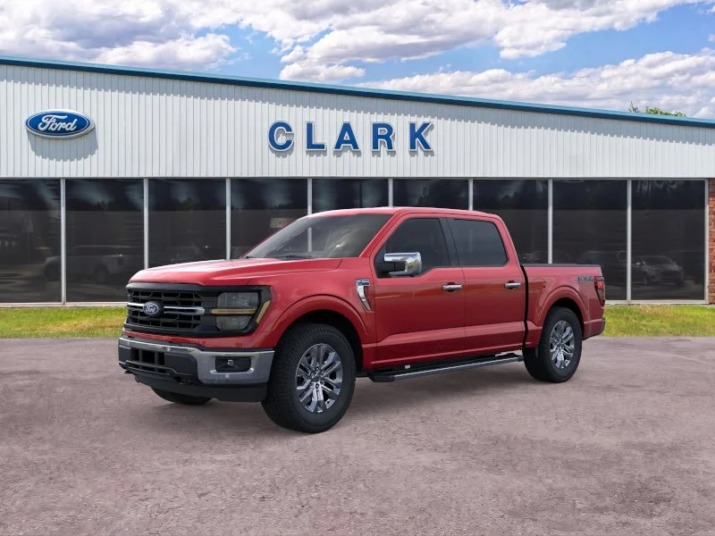 New 2026 Ruby Red Metallic Tinted Clearcoat Ford XLT image 1