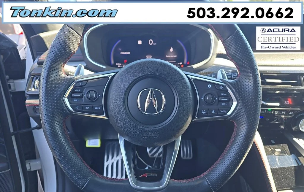 Certified Used 2024 Platinum White Pearl Acura A-Spec SH-AWD image 8