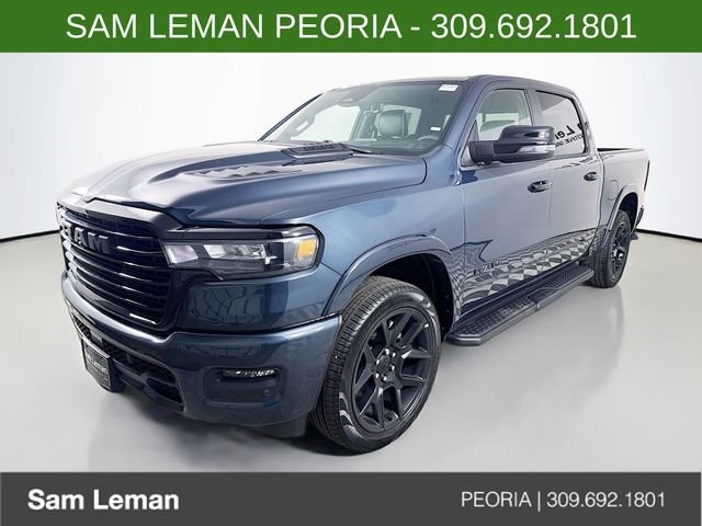 New 2026 Forged Blue Metallic Exterior Paint RAM Laramie image 3