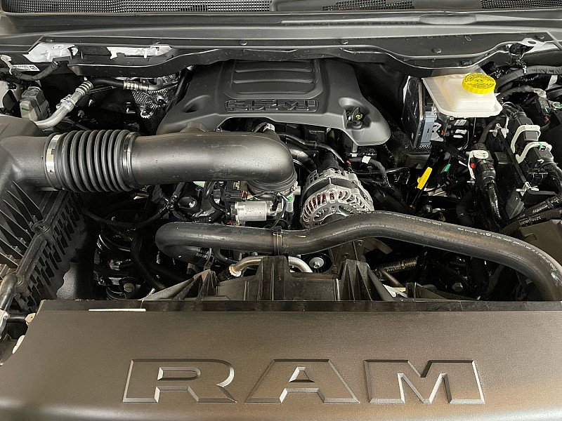 New 2027 Bright White Clear-Coat Exterior Paint RAM Laramie Crew Cab 5