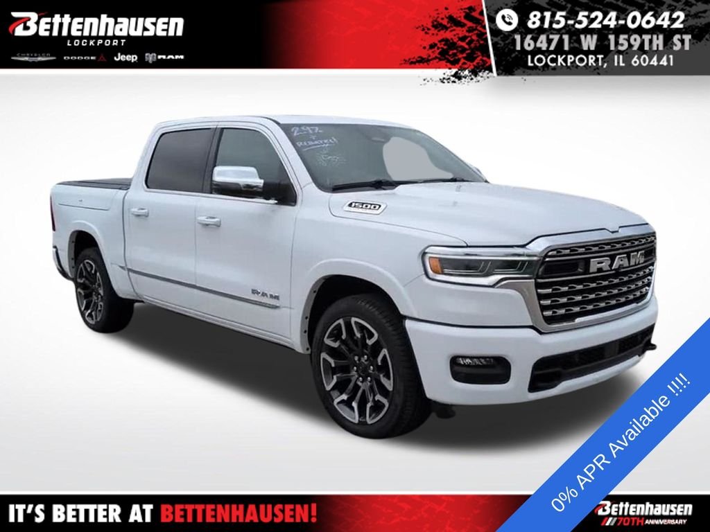 New 2026 Bright White Clearcoat RAM Limited image 2