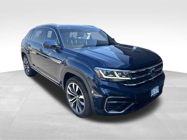Used 2023 Blue Volkswagen 3.6L V6 SEL Premium R-Line image 2