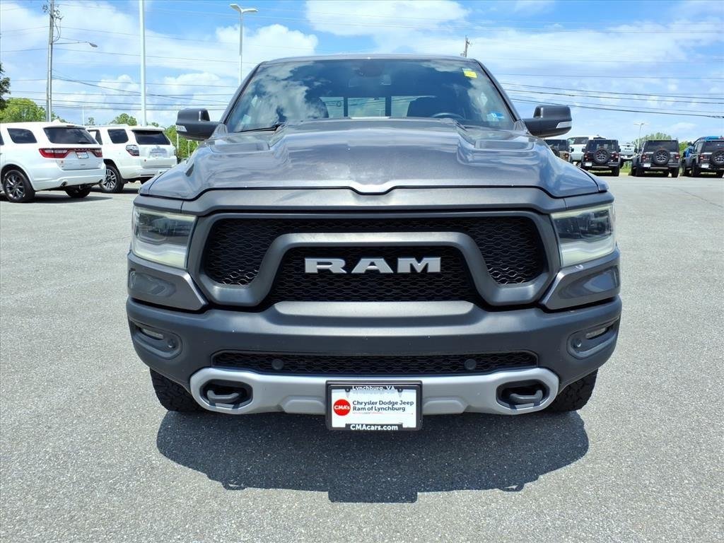Used 2019 Granite Crystal Metallic Clearcoat Ram Rebel image 9