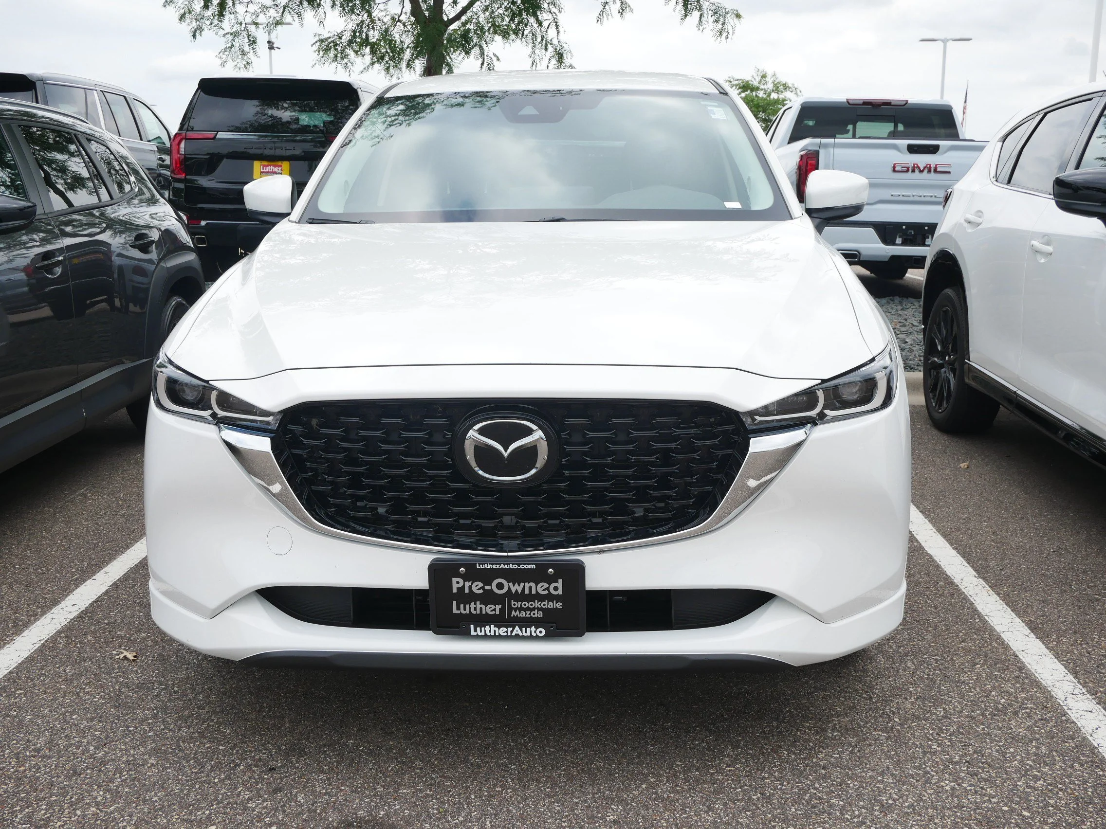 Certified 2024 Mazda CX-5 S Select Package with VIN JM3KFBBM6R0376838 for sale in Brooklyn Center, Minnesota
