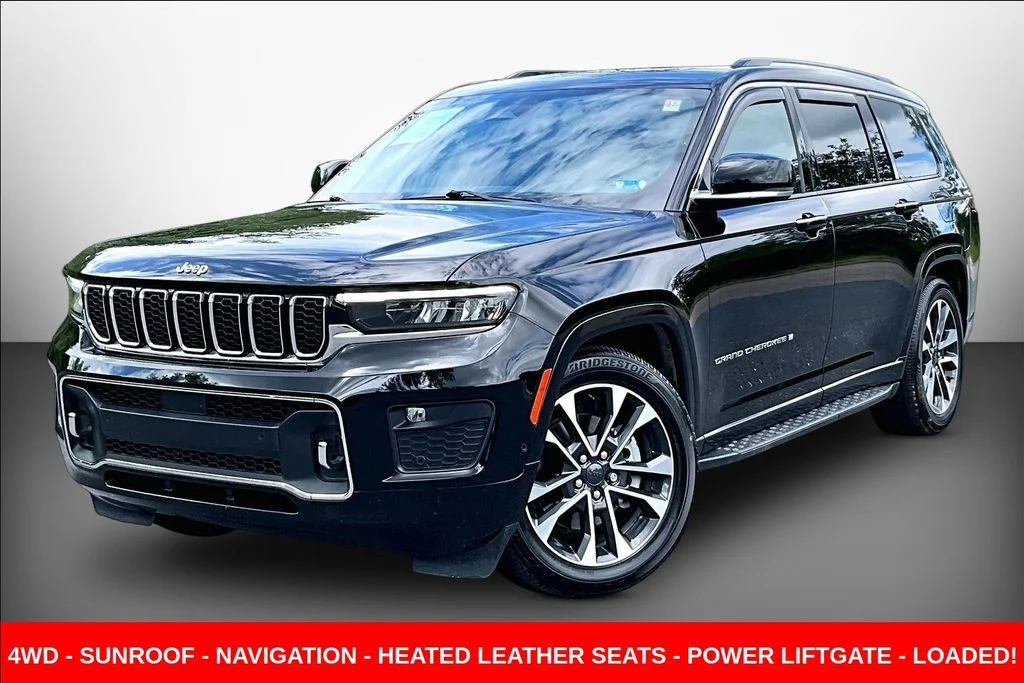 Used 2022 Black Jeep Overland image 3