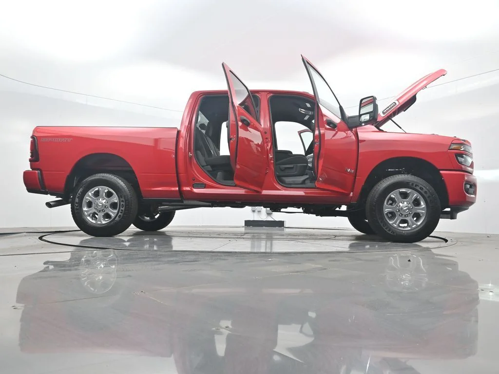 New 2026 Flame Red Clear-Coat Exterior Paint RAM Big Horn image 47