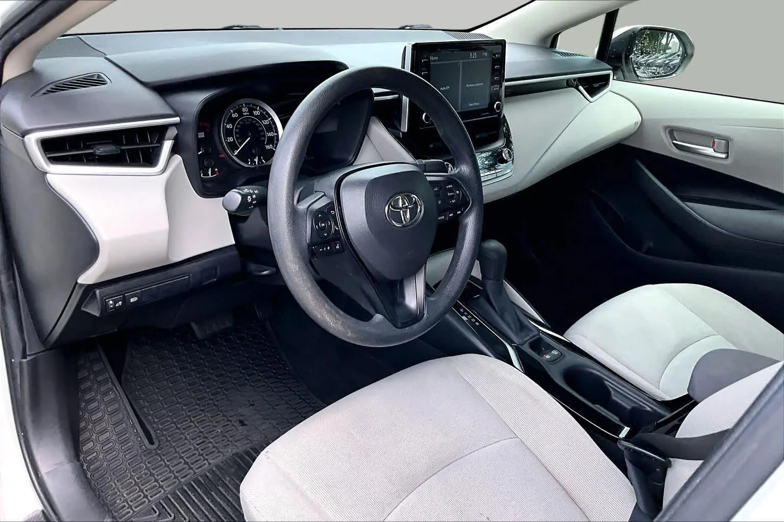 Used 2021 Super White Toyota LE image 18