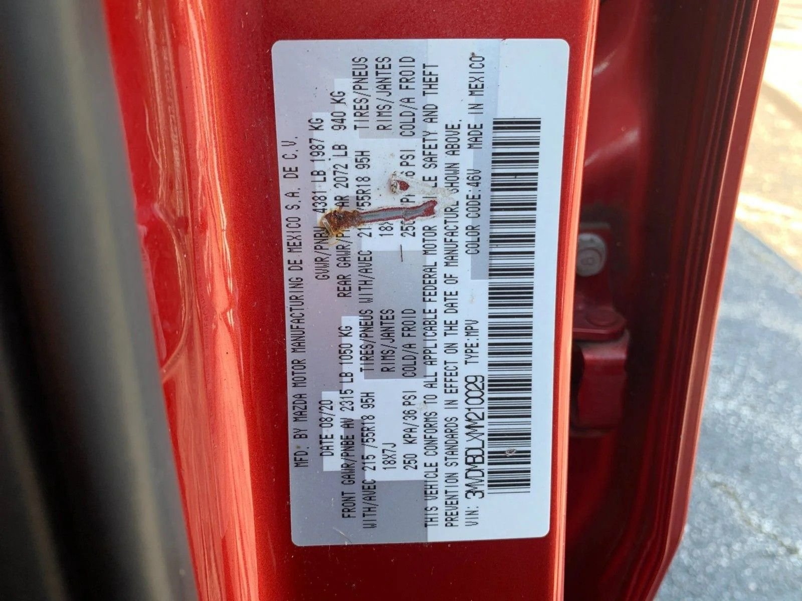 Used 2021 Red Mazda Premium image 36