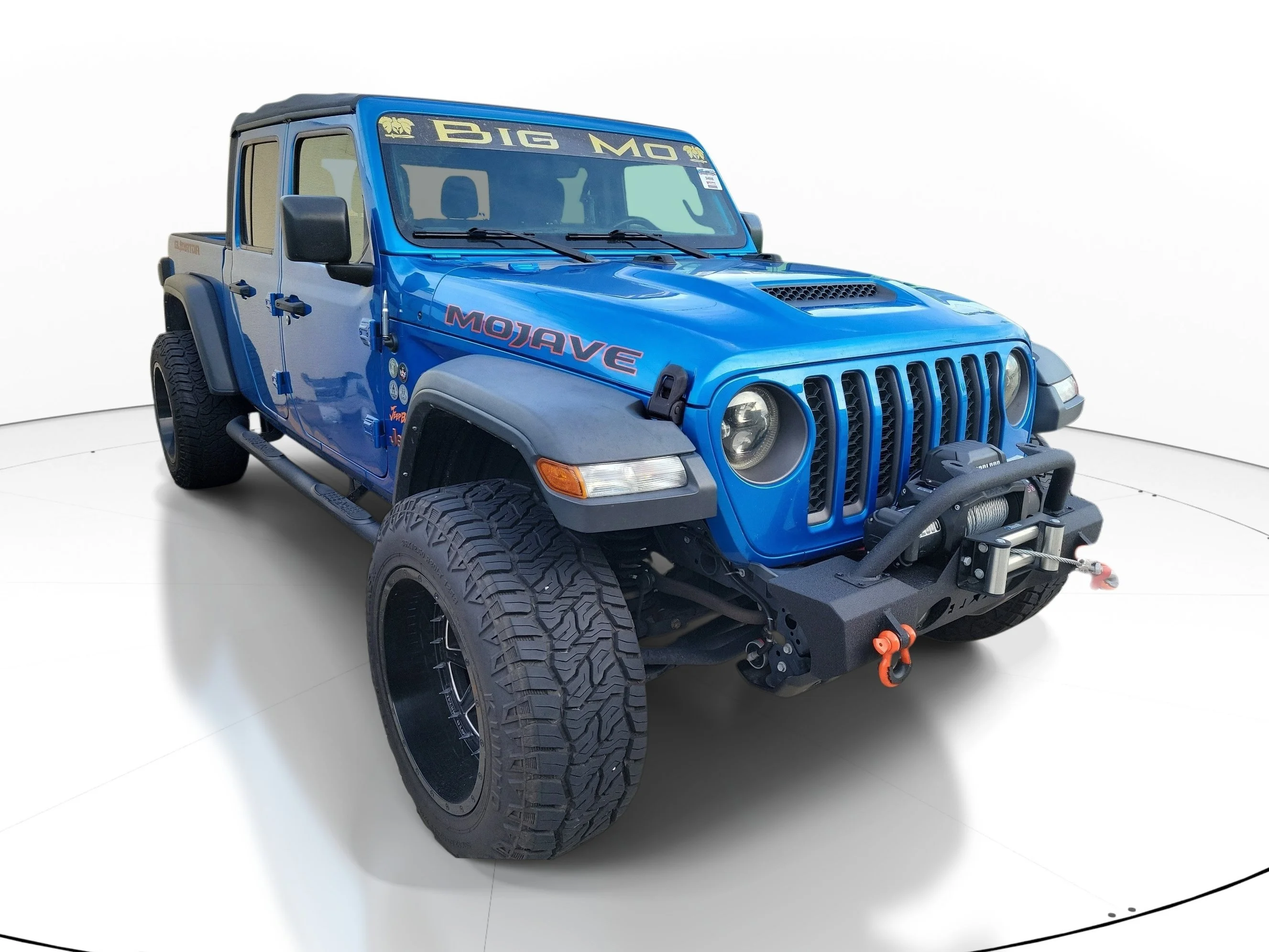 Used 2022 Hydro Blue Pearlcoat Jeep Mojave image 1