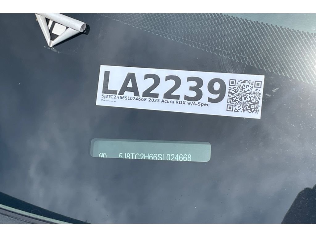 Used 2025 PLATINUM WHITE Acura w/A-Spec Package image 54