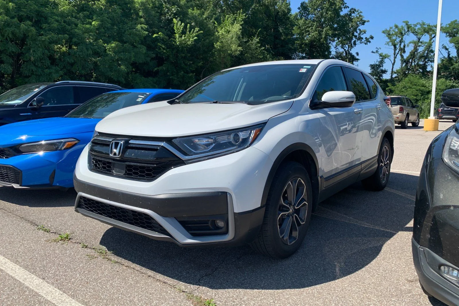 Used 2022 White Honda EX-L image 1