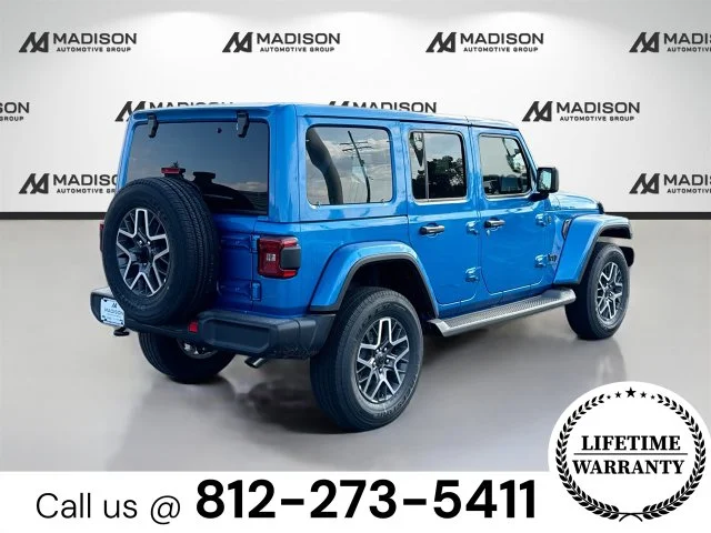 New 2025 Blue Jeep Sahara image 5