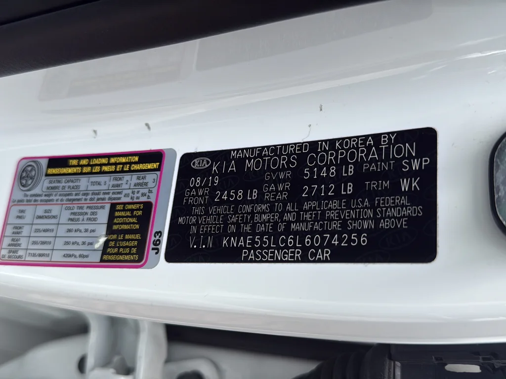 Used 2020 White Kia GT2 image 19