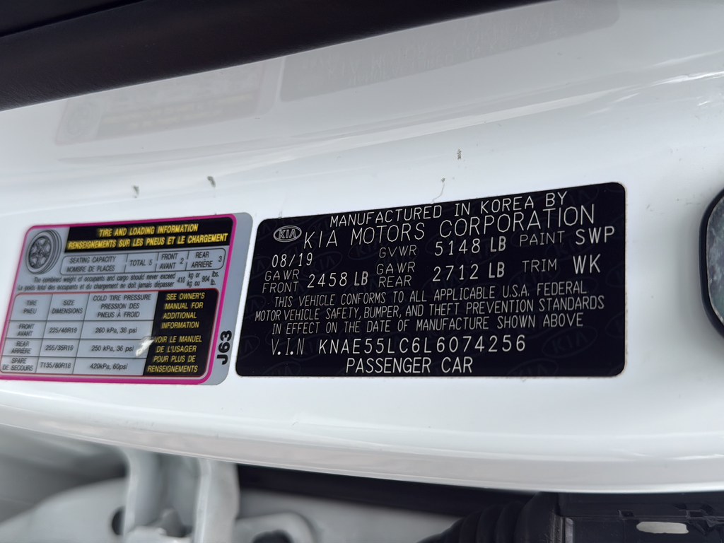 Used 2020 White Kia GT2 image 19