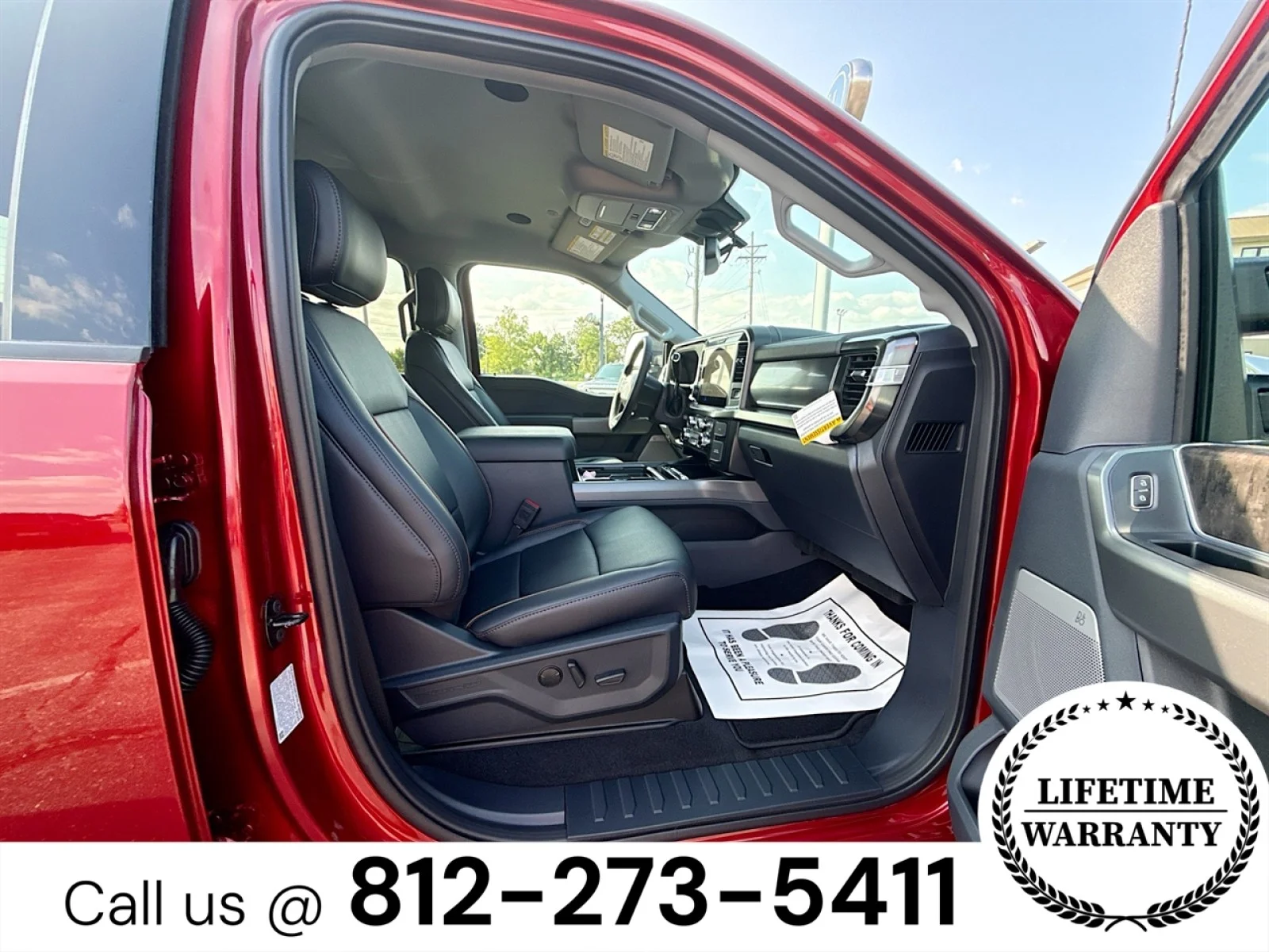 New 2026 Ruby Red Metallic Tinted Clearcoat Ford F-350® Lariat® image 28