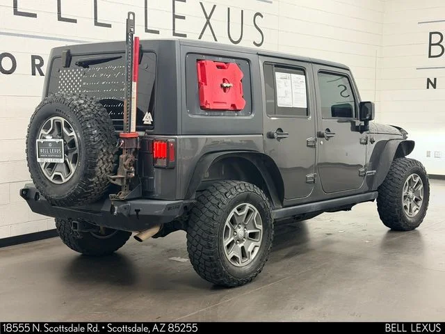 Used 2018 Gray Jeep Unlimited Rubicon image 4
