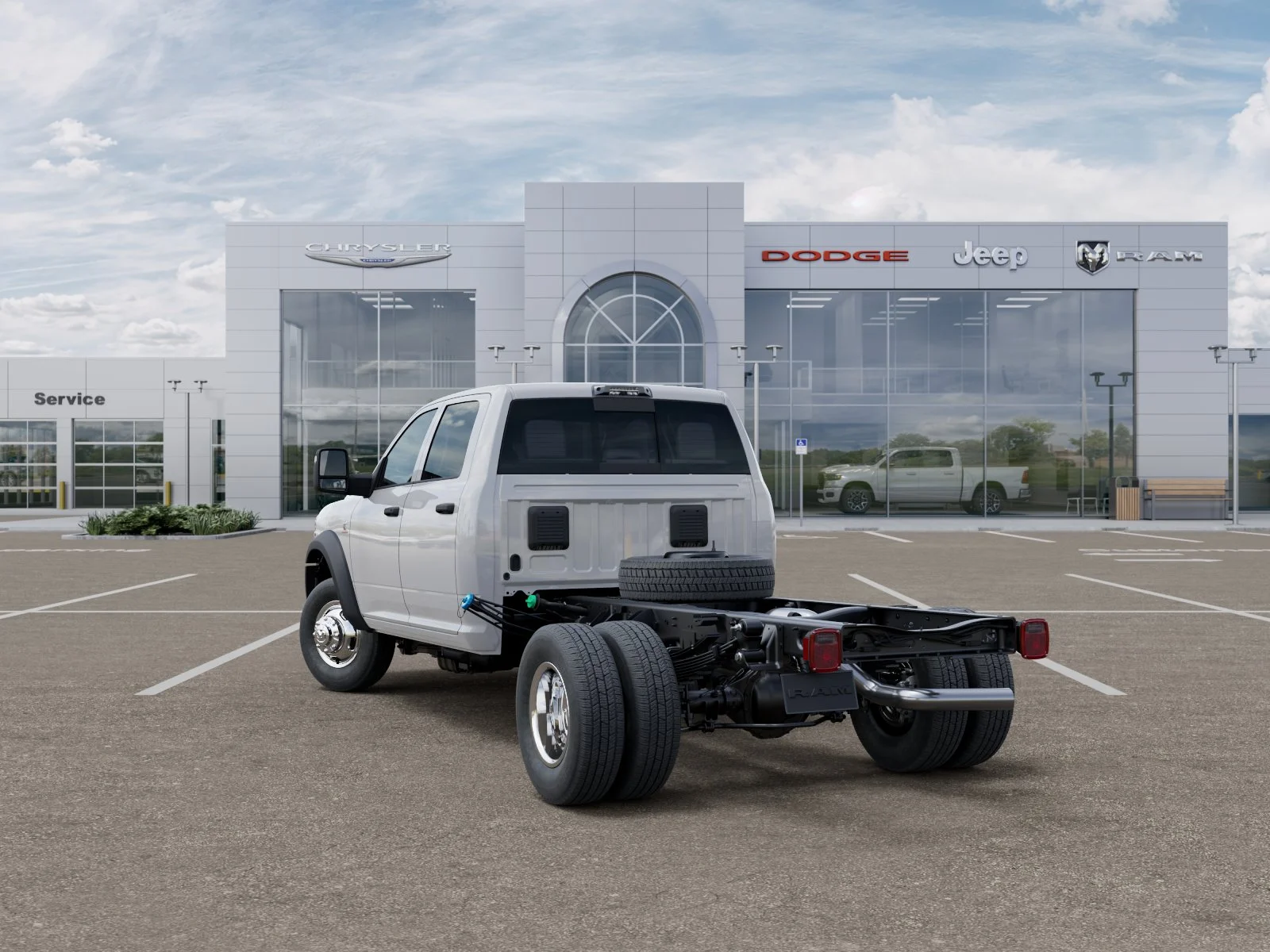 New 2026 Bright White Clear-Coat Exterior Paint RAM Tradesman image 32