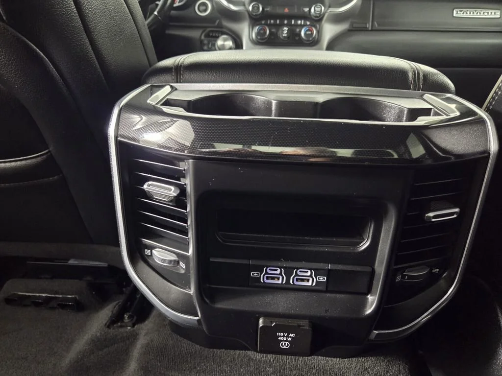 Used 2021 Diamond Black Crystal Pearlcoat Ram Laramie image 25